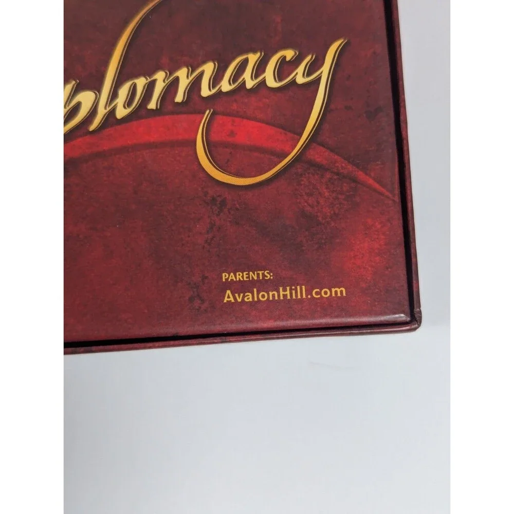 Diplomacy Board Game by Avalon Hill  50th Anniversary Wizards 2008 Complete